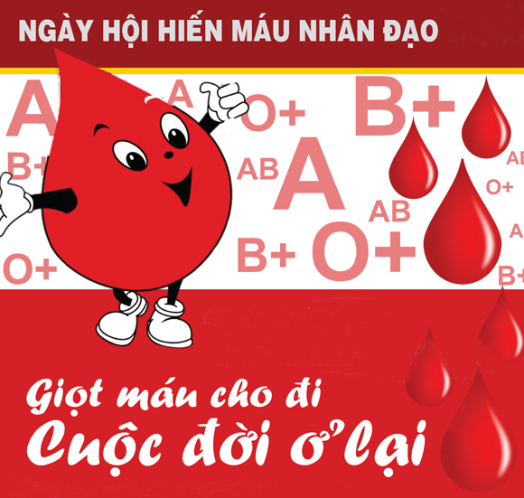 Thông báo tổ chức hiến máu tình nguyện "Mỗi giọt máu cho đi- Một cuộc đời ở lại"