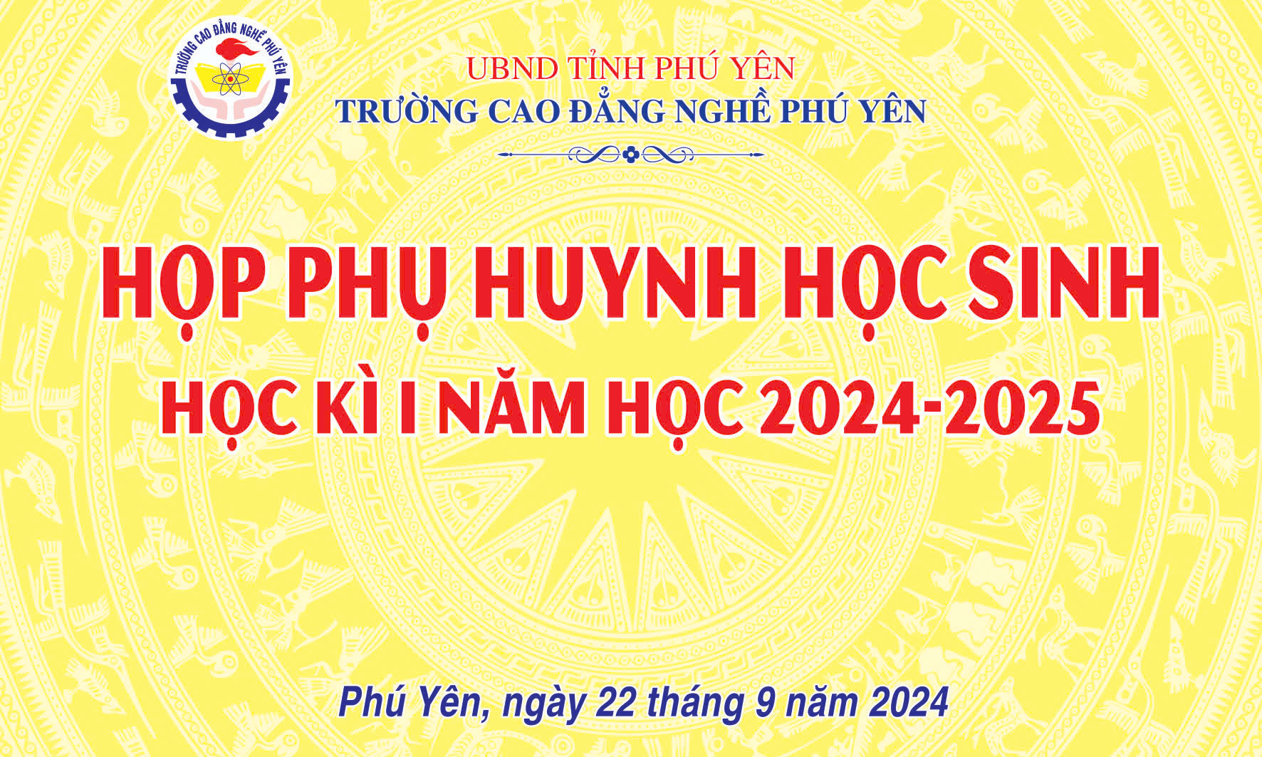 Họp phụ huynh đầu năm học 2024-2025