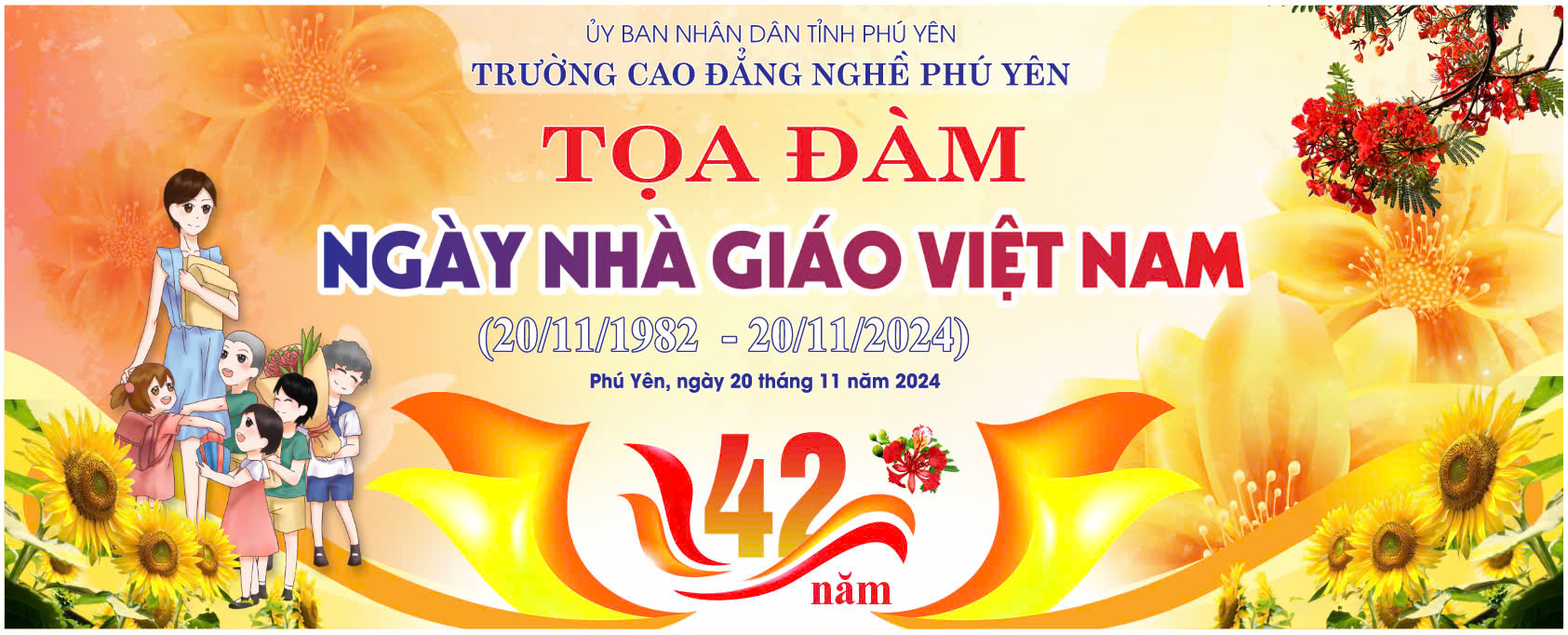 TỌA ĐÀM KỶ NIỆM 42 NĂM NGÀY NHÀ GIÁO VIỆT NAM (20/11/1982 – 20/11/2024)